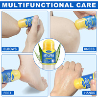 ELAIMEI Bâton de Soin des Pieds à 60% d'Urée, Exfoliant Éliminateur de Peaux Mortes, Hydratant pour Talons Secs et Fissurés