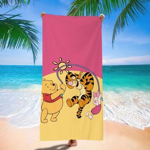 Hot Selling Wholesale High Quality Kids Cartoon Red Panda Pattern Superfine Fiber Digital Printed Quick Dry Beach & <b>Bath</b> Towel - Product Image 4