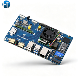 Carte Io HT Waveshare Raspberry Pi Compute Module 5 avec fonction PoE, pour toutes les variantes du CM5 - Product Image 1