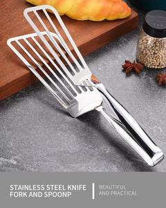 คลิปตักขนมปังปลาต่างๆทำจากสเตนเลสสตีลสำหรับทอด - Product Image 5