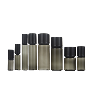 Flacon compte-gouttes à bouchon plat V3 de 10 ml, 30 ml, 60 ml, 100 ml, 1 oz, 2 oz, en plastique PET transparent, avec bouchon sécurité enfant, flacon compte-gouttes liquide à presser - Product Image 1