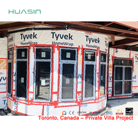 Ventanas y Puertas de Madera Revestidas de Aluminio Huasin Personalizadas de Primera Calidad con Apertura Interior, Eficiencia Energética y Herrajes Europeos