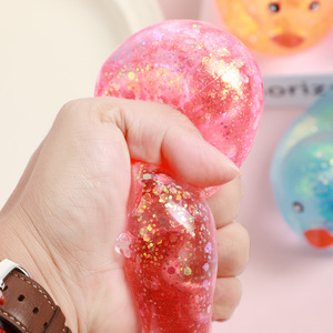 Maltose Yellow Duck Squeeze Stress Relief Cartoon Slow <b>Rebound</b> Toy, Creative Squeeze Toy for Children Factory Wholesale Toys - Product Image 5