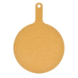 Planche à découper ronde en bois naturel pour usage domestique et restaurant/supermarché vente en gros planche à découper à pizza en bois de pin - Product Image 1