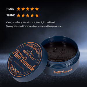 <span class=keywords><strong>Cera</strong></span> para el Cabello de Barbería Profesional, Fijación Súper Fuerte para Hombres, Pomada Fácil de Enjuagar con Base de Agua, Marca Privada - Product Image 3