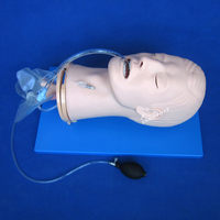 Maniquí Multifuncional de PVC para Entrenamiento de Intubación Endotraqueal, Manejo de Vías Respiratorias, Succión y Reanimación Sellick, Tamaño Real