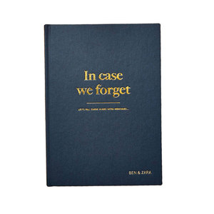 LABON Luxury Thick Hardcover Cover Personal isiertes Forget <span class=keywords><strong>Memory</strong></span> Notebook Designed Capture Moment Journal - Product Image 1