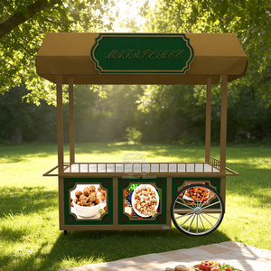 Carrito de Helados Eléctrico Móvil para Venta de Comida al Aire Libre con Congelador - Product Image 3