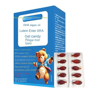 Kapsul belah mutiara minyak dan Lutein <span class=keywords><strong>Softgel</strong></span> dengan ARA untuk dukungan kesehatan mata dan fungsi imun-60 Hitungan - Product Image 1