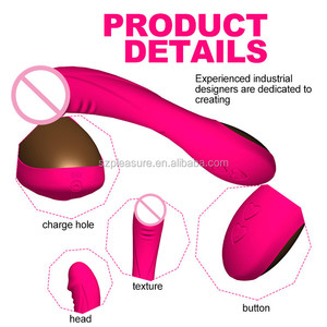 Massaggiatore Vibrante Impermeabile a 12 Velocità in Silicone per Punto G e Clitoride, Giocattolo Sessuale per Donne - Product Image 4
