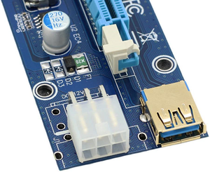 Pcie VER009S PCI-E 1X ถึง16X <span class=keywords><strong>Riser</strong></span> <span class=keywords><strong>Ver</strong></span> <span class=keywords><strong>009S</strong></span>,อะแดปเตอร์การ์ด Extender Express USB 3.0สายไฟ Gpu Pci <span class=keywords><strong>Riser</strong></span> <span class=keywords><strong>009S</strong></span> - Product Image 2