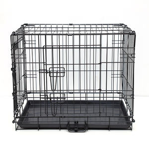 Transporteur pour animaux de compagnie en acier inoxydable chaud avec plateau boîte pour chien étanche boîte pour chien extérieure pratique chenil <span class=keywords><strong>Cage</strong></span> pour animaux de compagnie - Product Image 5