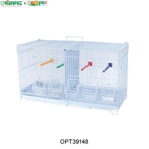 <span class=keywords><strong>Cage</strong></span> d'Élevage pour Oiseaux en Fil Métallique Thermolaqué ORIENPET & OASISPET Vente en Gros <span class=keywords><strong>Cage</strong></span> Empilable avec Séparateur Plateau Métallique OPT39141 Produit pour Animaux de Compagnie - Product Image 3