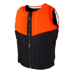 Vente en gros de conception de logo personnalisé bateau marin Jet Ski Kayak SUP adulte planche de surf Impact gilet de sauvetage gilet de sauvetage