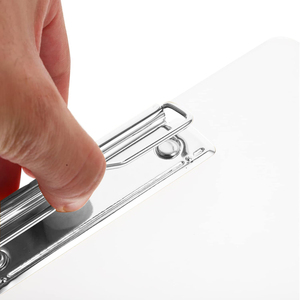 Rõ Ràng Nhựa Clipboards Tiêu Chuẩn A4 Thư Kích Thước Đầy Màu Sắc Văn Phòng <span class=keywords><strong>Clip</strong></span> Bảng - Product Image 3