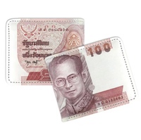 Porte-cartes de crédit portable en cuir PU avec logo personnalisé, fermeture ouverte, petit portefeuille pliable en accordéon pour unisexe