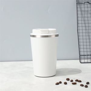 380ml/510ml Manufacturer's Reusable Stainless Steel Travel <b>Mug</b> Eco-friendly Metal Tumbler With Pp Screw Lid for Tea and Coffee - Product Image 4