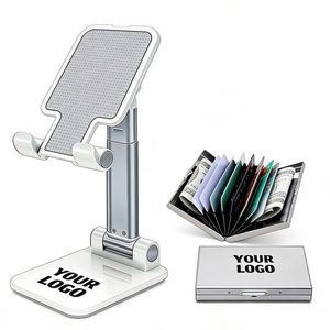 Support de téléphone portable léger et compact avec logo personnalisé pour la promotion d'entreprise – Idéal comme cadeau promotionnel - Product Image 1