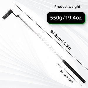 Nouveau design personnalisé de putters de <span class=keywords><strong>golf</strong></span> en alliage de zinc usinés par CNC, pour droitiers, type mallet - Product Image 4
