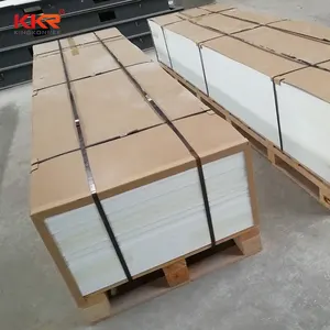 Đá nhân tạo 100% Tinh Khiết Nhựa Polymer Hàn Quốc Coriany Acrylic Rắn Bề Mặt Tấm