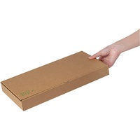 Promotion personnalisé brun ondulé conteneur Restaurant Pizza Fast Food boîtes d'emballage pour les petites entreprises