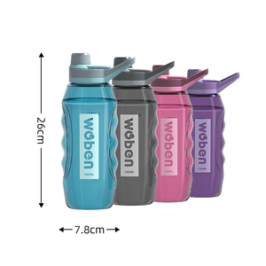 Sport Water <strong>Bottle</strong> with Chug Spout Reusable <strong>Bottle</strong> with Lid Handle Leak-Proof Water <strong>Bottle</strong> - Product Image 2