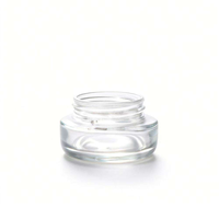 Flacon compte-gouttes en verre rond de luxe 30 ml pour crème contour des yeux, diffuseur de parfum, emballage cosmétique élégant et rechargeable