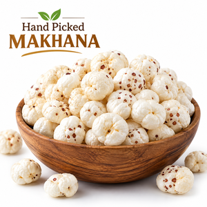 Makhana Lisa de Tamaño Grande, Semillas de Loto Popped Phool Makhana, Recogidas a Mano, Grado de Exportación, Proveedor a Granel - Product Image 1