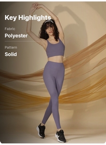 Pantalones Deportivos de Cintura Alta para Mujer, Antiarrugas, Levanta Glúteos, Impermeables y de Secado Rápido, para Gimnasio, Trabajo, Viajes y Uso Diario - Product Image 4