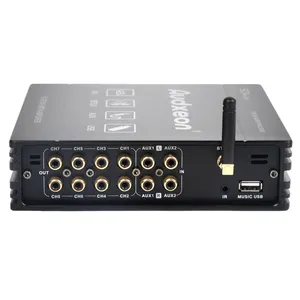 China Supplier Of Hot Selling 8 Channel Controller Processor Amplifier Car Audio