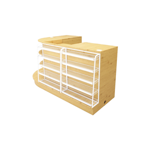 Les comptoirs de vente au détail, les caisses, les pharmacies et les magasins de détail sont fabriqués à partir de matériaux MDF durables - Product Image 2