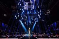Spectacle de plafonnier d'étape mené par 360 degrés