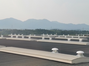 Extractor <span class=keywords><strong>de</strong></span> humo <span class=keywords><strong>de</strong></span> chimenea <span class=keywords><strong>de</strong></span> acero al carbono FRP, ventilador montado en el techo <span class=keywords><strong>de</strong></span> flujo Axial - Product Image 5