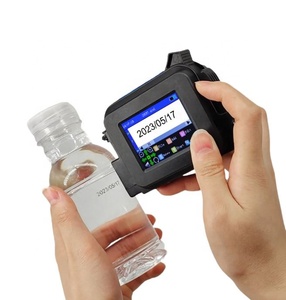 Hot Selling Mini Hand Tinten strahl drucker Handbuch Best Before Date Codierer Tragbare Ablaufdatum Logo Codier maschine - Product Image 6