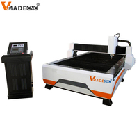 Plaque d'acier 1300x2500mm CNC Table de découpe plasma laser avec source d'alimentation plasma 63A