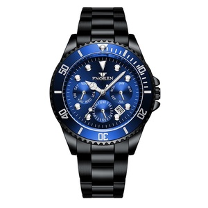 <span class=keywords><strong>Montre</strong></span> de plongée tendance avec logo personnalisé pour hommes Montres de sport à quartz étanches avec bracelet en acier inoxydable automatique et mécanique de luxe - Product Image 5