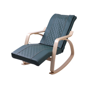 Fauteuil de massage électrique inclinable et berçant pour tout le corps, avec télécommande, beige, vert clair, or, 840x335x585mm - Product Image 4