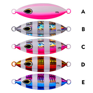Esca Metallica Stampata per Slow Jigging, per Pesca in <span class=keywords><strong>Mare</strong></span> e da Barca, Luminosa e Affondante - Product Image 2