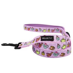 Tali yang cocok dan kerah anjing dengan tas kotoran pemegang kustom pola cetak Transfer panas Neoprene rompi anjing <span class=keywords><strong>Harness</strong></span> Set - Product Image 3
