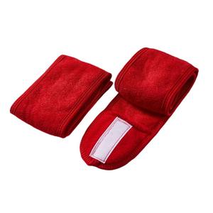 Logo de broderie de maquillage personnalisé Bandeaux velcro de salon de <span class=keywords><strong>sport</strong></span> absorbant la sueur et respirant pour femmes - Product Image 4