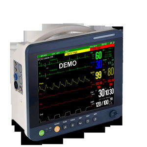 Patient <b>Monitor</b> 12 Inch <b>Touch</b> <b>Screen</b> ECG With SpO2 NIBP CO2 Multi Parameter Vital Signs Display For Hospital Use - Product Image 1
