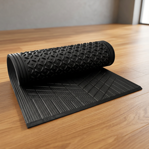 Eco Friendly Recycled Rubber Cow Mat High Tensile Strength Stable Flooring Non Slip Waterproof Dairy Farm Mattress Livestock <b>Bed</b> - Product Image 4