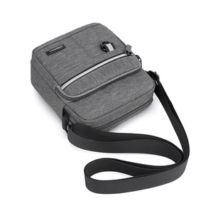 Nouveau Modèle de <span class=keywords><strong>Sac</strong></span> Messager <span class=keywords><strong>Petit</strong></span> Format pour <span class=keywords><strong>Homme</strong></span> en Tissu Oxford, <span class=keywords><strong>Sac</strong></span> à <span class=keywords><strong>Bandoulière</strong></span> Unique Décontracté en Toile pour Téléphone - Product Image 1