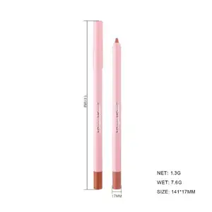 12 couleurs Lipliner imperméable mat non fading lipliner Décrire la ligne des lèvres 3 en 1 fonction eye liner sourcil liner crayon à lèvres