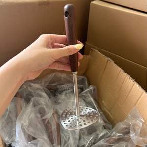 Triturador de Patatas 304 de Acero Inoxidable, Triturador y Machacador de Patatas para Alimentos Complementarios para Bebés - Product Image 2