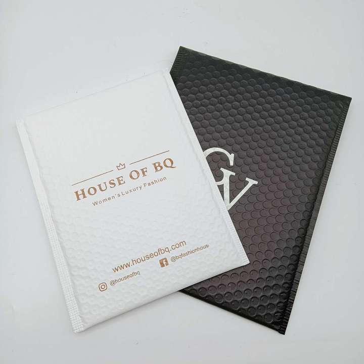 Customized logo printed Plastic Bubble Mailer Padded Envelopes Plastic Bags