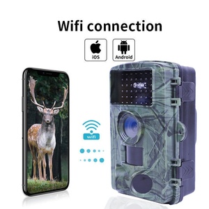 กล้องติดตามกลางแจ้งกันน้ำ WiFi 4K พร้อมเซ็นเซอร์อินฟราเรด มุมกว้าง 160 องศา สำหรับการล่าสัตว์ ความละเอียด 4K HD บันทึกภาพคมชัดน่าทึ่ง - Product Image 5
