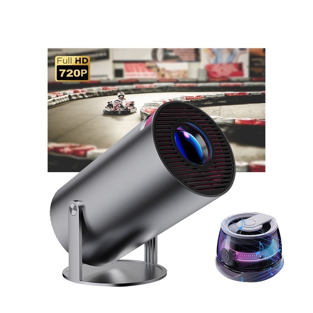 Hot Selling HY300 Portable Smart Home Theater Projector with HD Fast Wireless Connection Popular Home Projector
