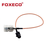Câble coaxial industriel FOXECO Fakra mâle vers BNC N femelle avec connexions rapides pour l'intégration d'équipements Guangdong