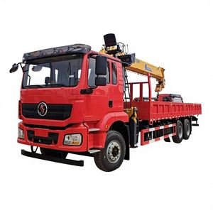 SHACMAN 6*4 Special Truck Mounted Crane, 270HP Xugong 14Ton Five-section Boom, Outdoor Heavy <b>Cargo</b> Lifting & Transit Machinery - Product Image 1